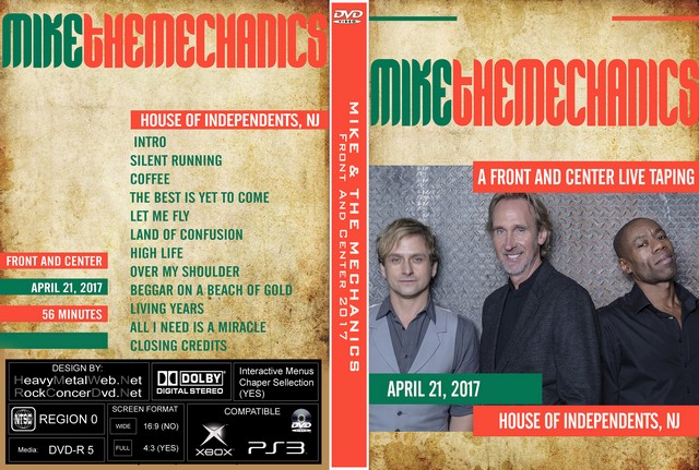 MIKE & THE MECHANICS - Front And Center 2017.jpg